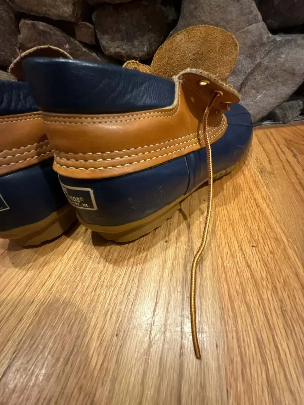 L.L. Bean Maine Hunting Shoe Rubber Moc Duck Boots